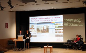 The Finnish Association of the Deaf's presentation
